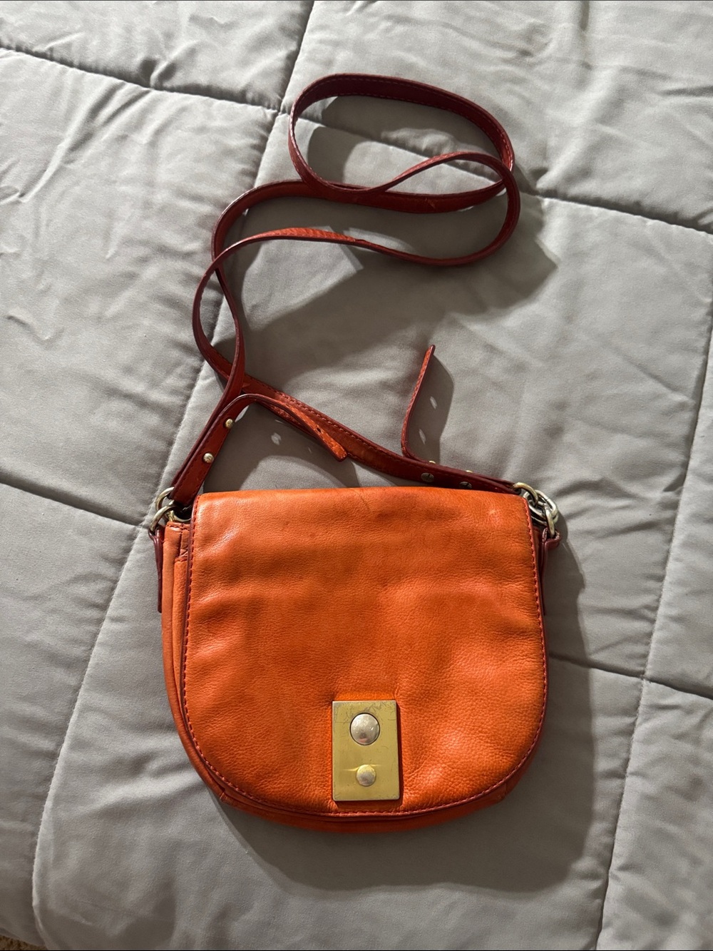 J Crew Saddle Bag